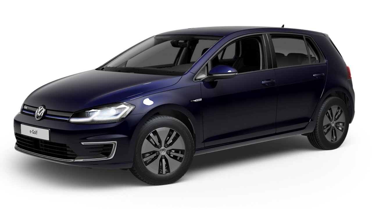 Volkswagen e-Golf teljesen elektromos autó