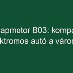 Leapmotor B03: kompakt elektromos autó a városba